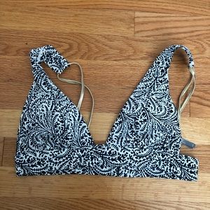 Aerie plunge bikini top